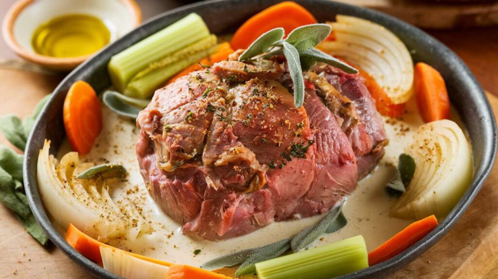 Ni lasagnes, ni pizza : le plat que toutes les grands-mères italiennes préparent le dimanche (le rôti de veau au lait, le « vitello al latte »)