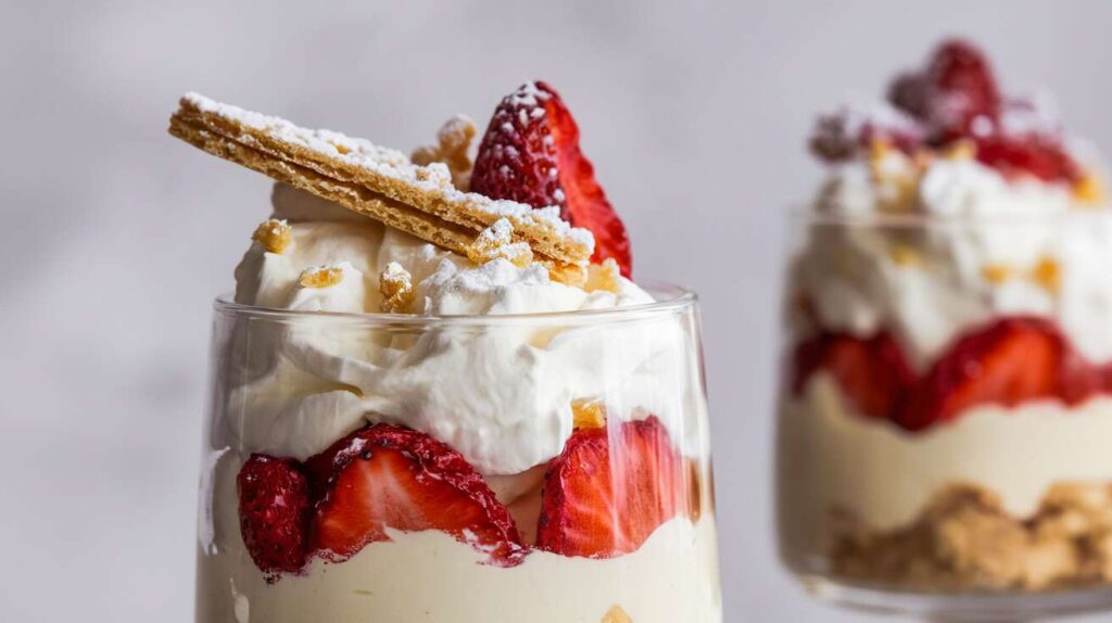 Verrine Fraise et Mascarpone : recette Gourmande Facile