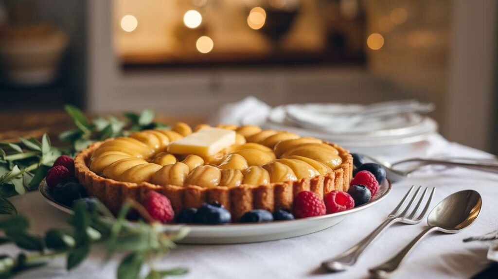 Tarte Tatin légère aux mirabelles : recette facile et savoureuse