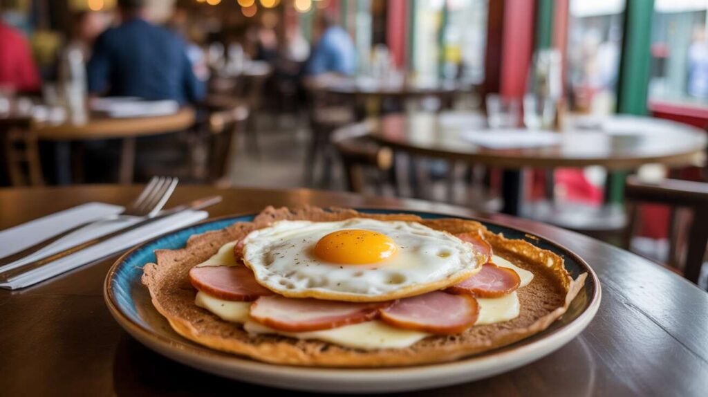 Ceux qui commandent une "galette complète" à Saint-Malo oublient souvent ce détail qui change absolument tout (il faut la demander "miroir", avec le jaune d'œuf juste coulant sur le dessus)