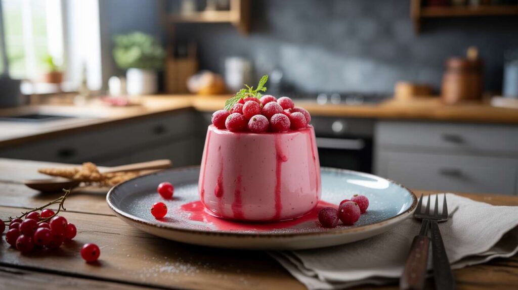 Mousse légère aux groseilles : perdre des cuisses sans effort