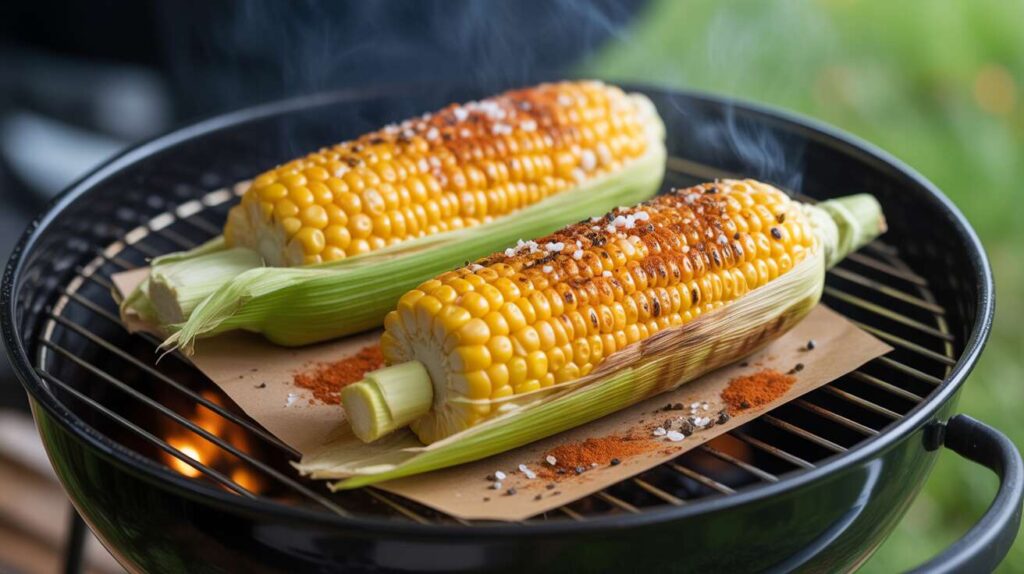 Maïs léger grillé au barbecue : recette facile et savoureuse