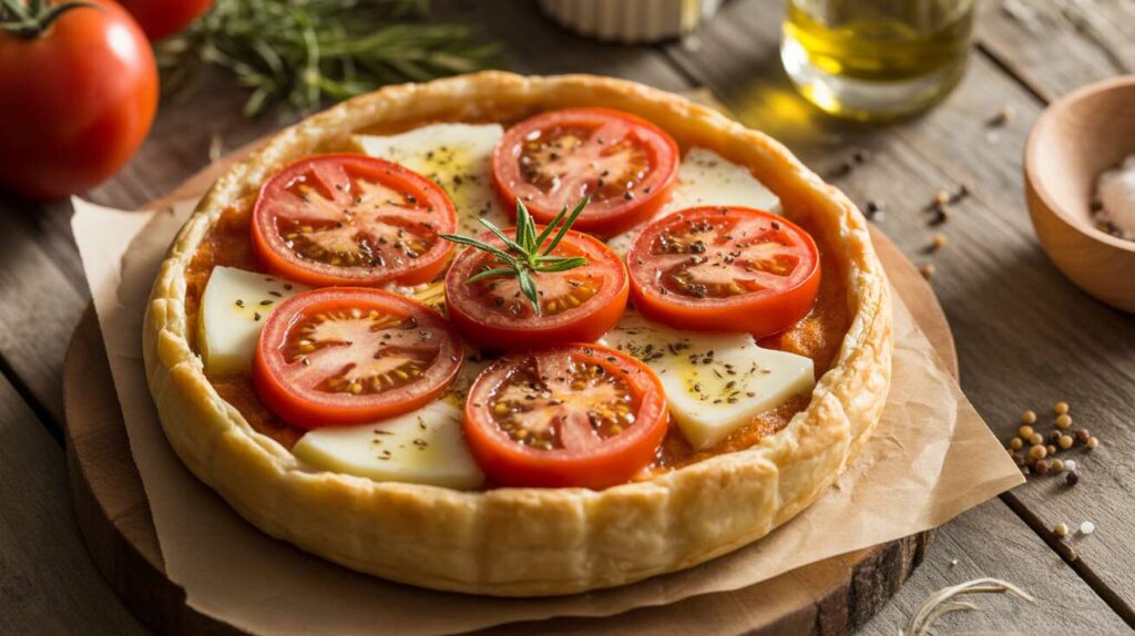 Tarte à la tomate et au fromage : la recette gourmande