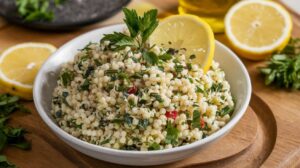 Taboulé léger : recette healthy au persil et à la spiruline