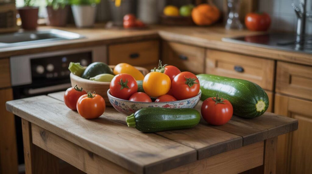 Ne faites jamais cette erreur de conservation qui gâche vos tomates et vos courgettes