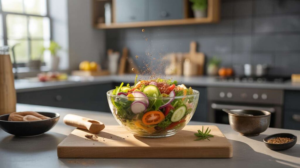 L'ingrédient de cuisine insoupçonné qui va donner un goût de génie à votre salade