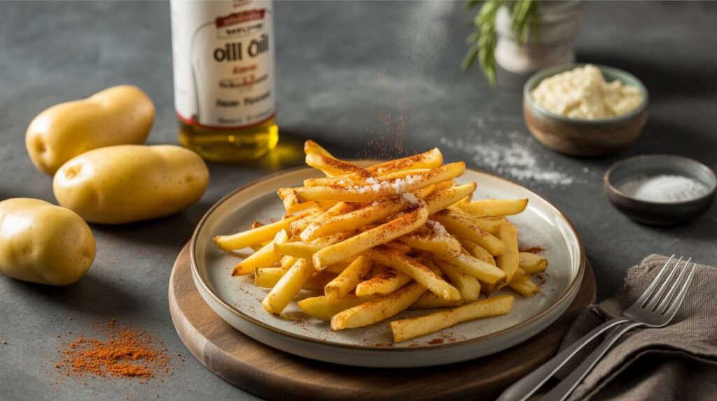 La méthode pour des frites à la friteuse à air chaud aussi bonnes qu'au restaurant, c'est leur secret