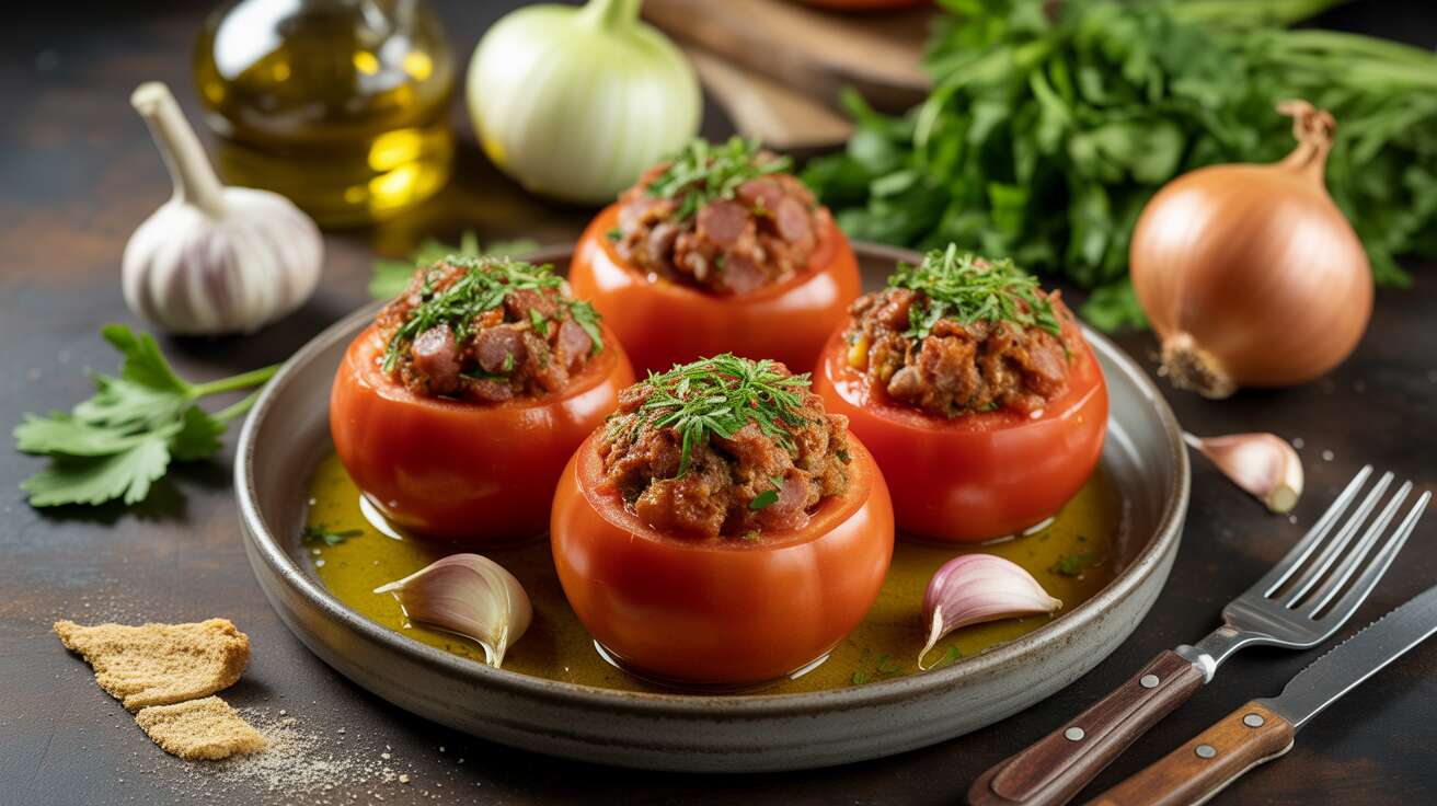 Le secret pour des tomates farcies plus juteuses et savoureuses que jamais, c'est un ingrédient de cuisine simple