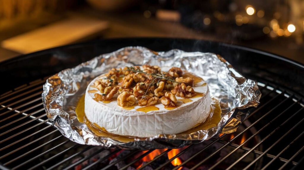 Camembert au barbecue : recette gourmande