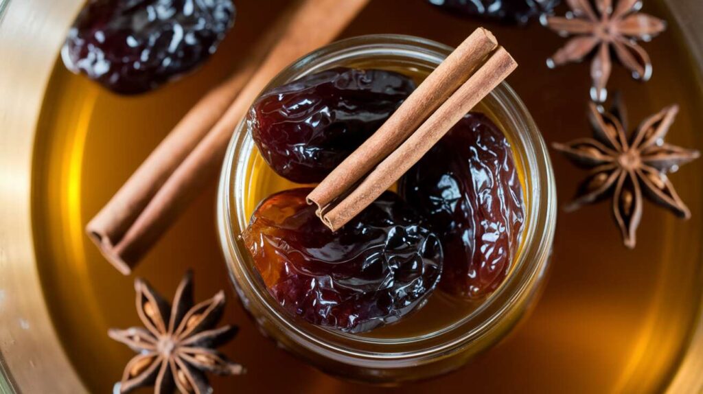 Prunes pochées légères en sirop de fruits : la recette savoureuse