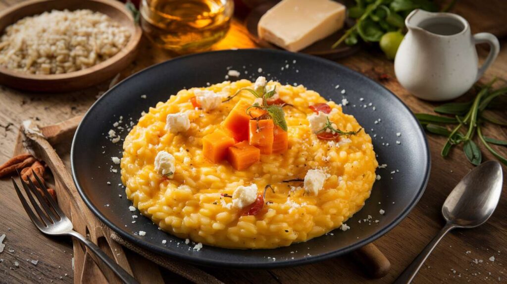 Risotto potimarron et chèvre frais : une recette gourmande