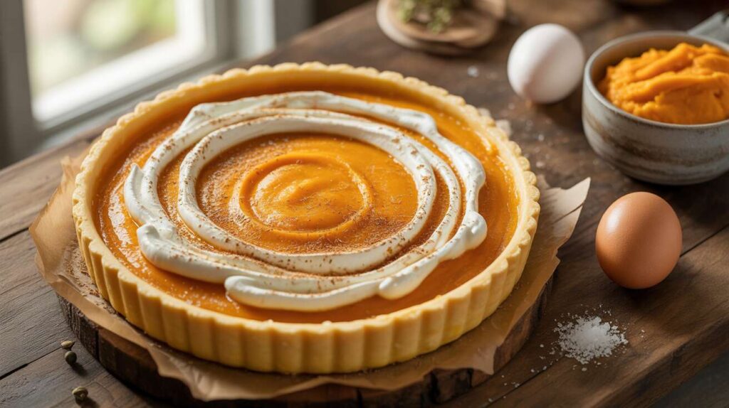 Tarte au potiron et fromage : recette savoureuse