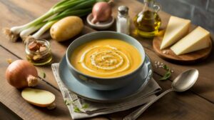 Velouté de potimarron au fromage frais : recette savoureuse