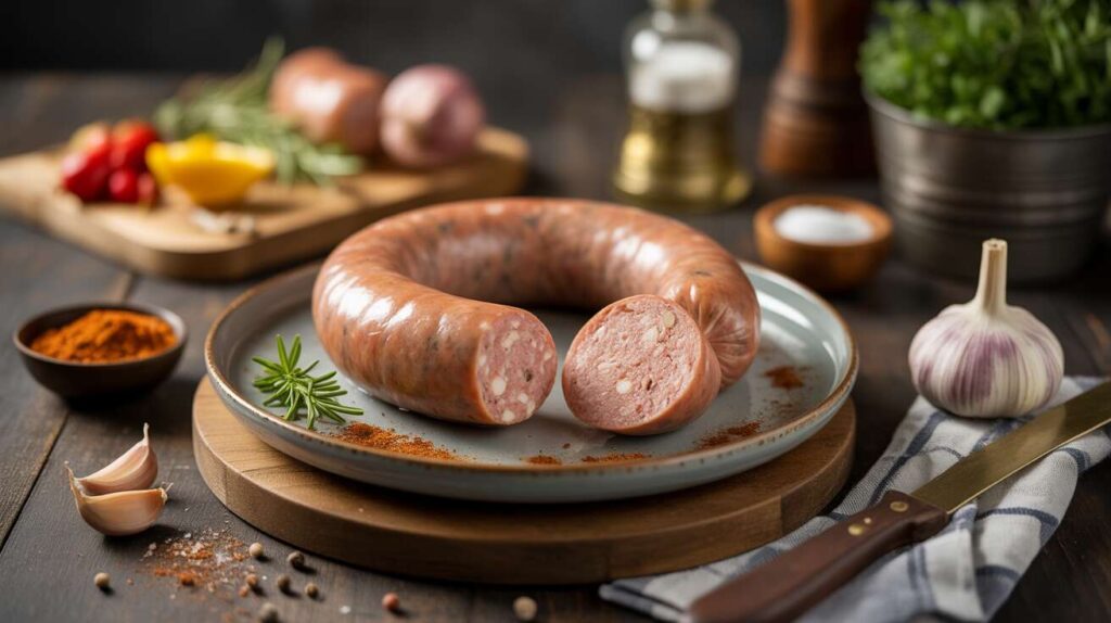Recette de saucisse maison légère à l'ail