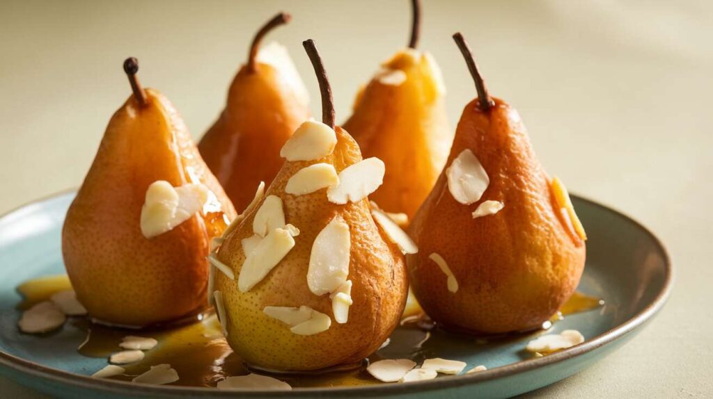 Poires rôties légères à la vanille et cannelle : une recette gourmande