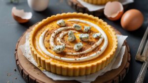 Tarte au Potiron et Fromage Bleu : recette Gourmande