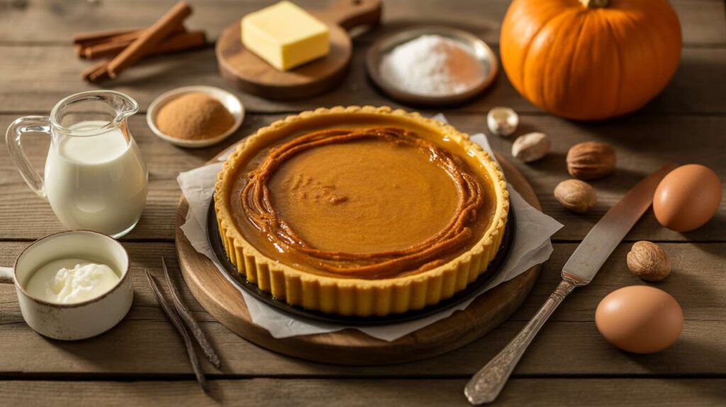 Recette de tarte au potimarron légère et sucrée