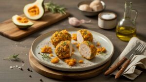Recette de Croquettes Légères de Dinde au Potimarron