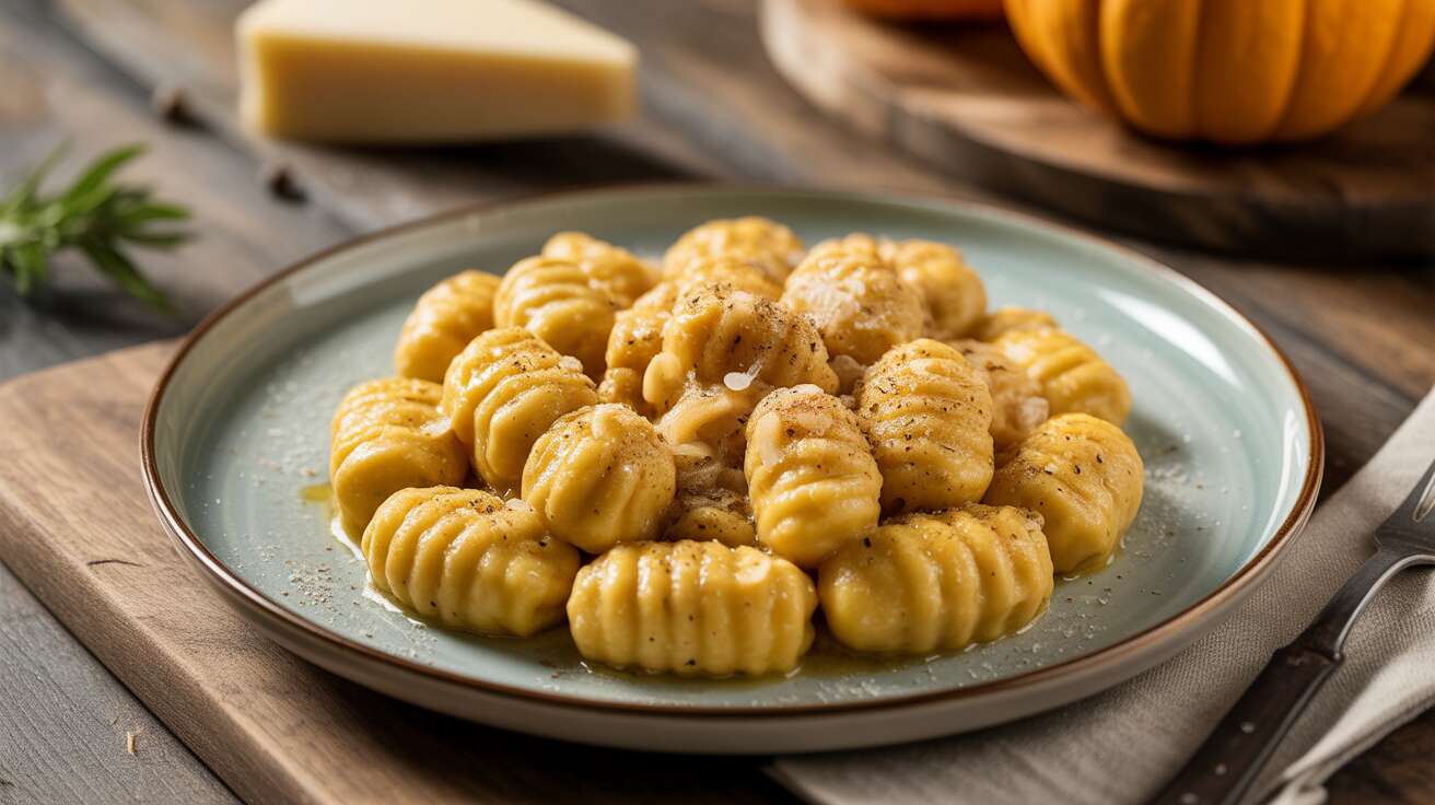 Gnocchi au potimarron et parmesan : recette savoureuse