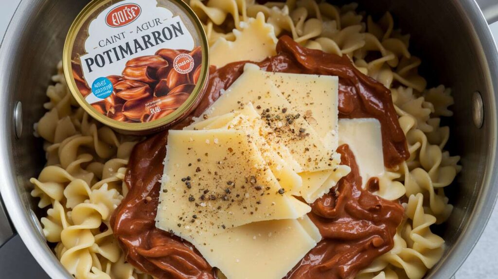 Pâtes au potimarron et sauce de Saint Agur : recette gourmande