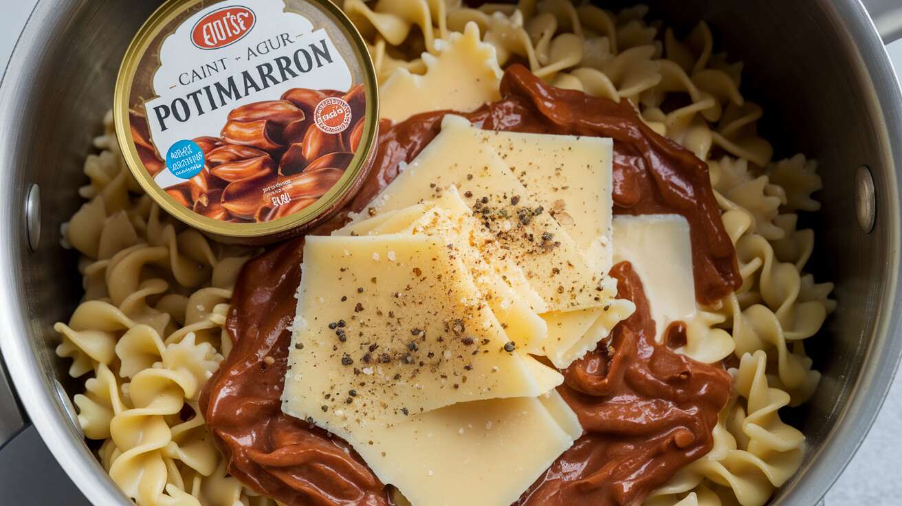 Pâtes au potimarron et sauce de Saint Agur : recette gourmande