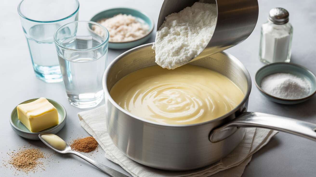 Béchamel Légère au Thermomix : recette Facile et Rapide