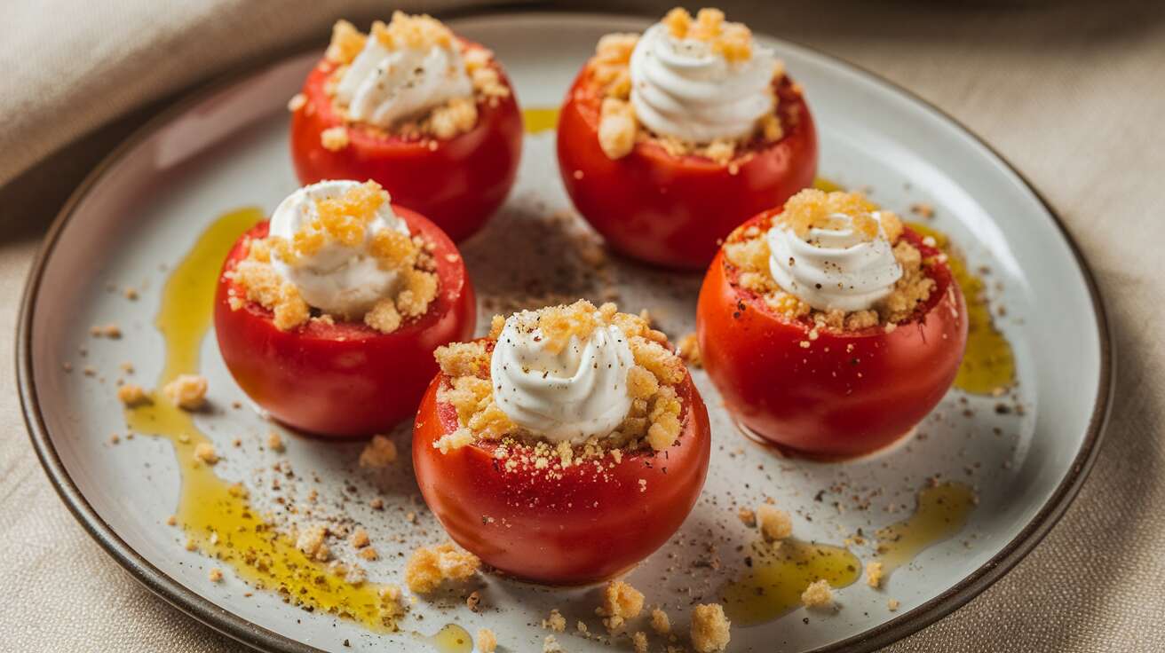Recette : tomates farcies au Roquefort