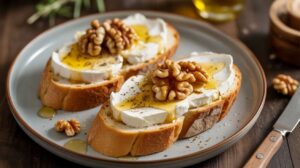 Recette de bruschetta au fromage de chèvre : un délice à essayer !
