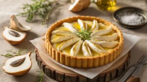 Tarte au chèvre frais et poireau : recette savoureuse et facile