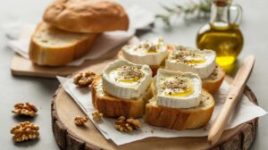 Tartine rapide au chèvre chaud : recette facile et savoureuse