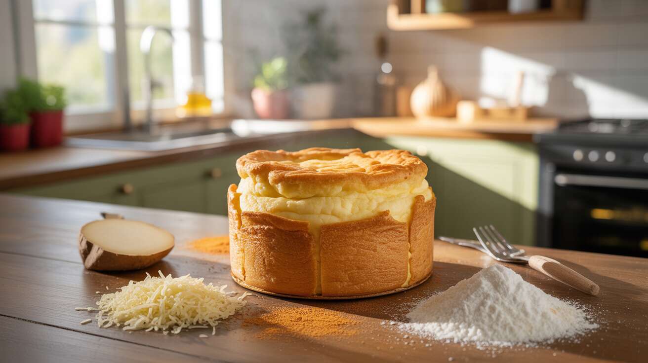 Soufflé au fromage et pomme de terre : recette savoureuse