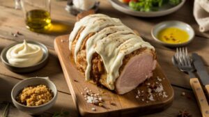 Recette de rôti de porc au Maroilles