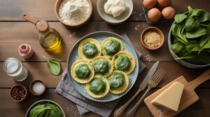 Raviolis maison aux épinards et parmesan : une recette savoureuse