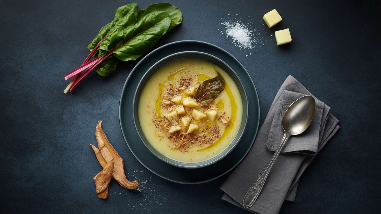 Soupe de blettes et pommes de terre légère : la recette idéale