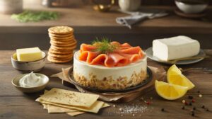 Cheesecake au saumon fumé et fromage frais : recette gourmande