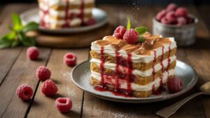 Tiramisu léger aux framboises : recette gourmande et légère