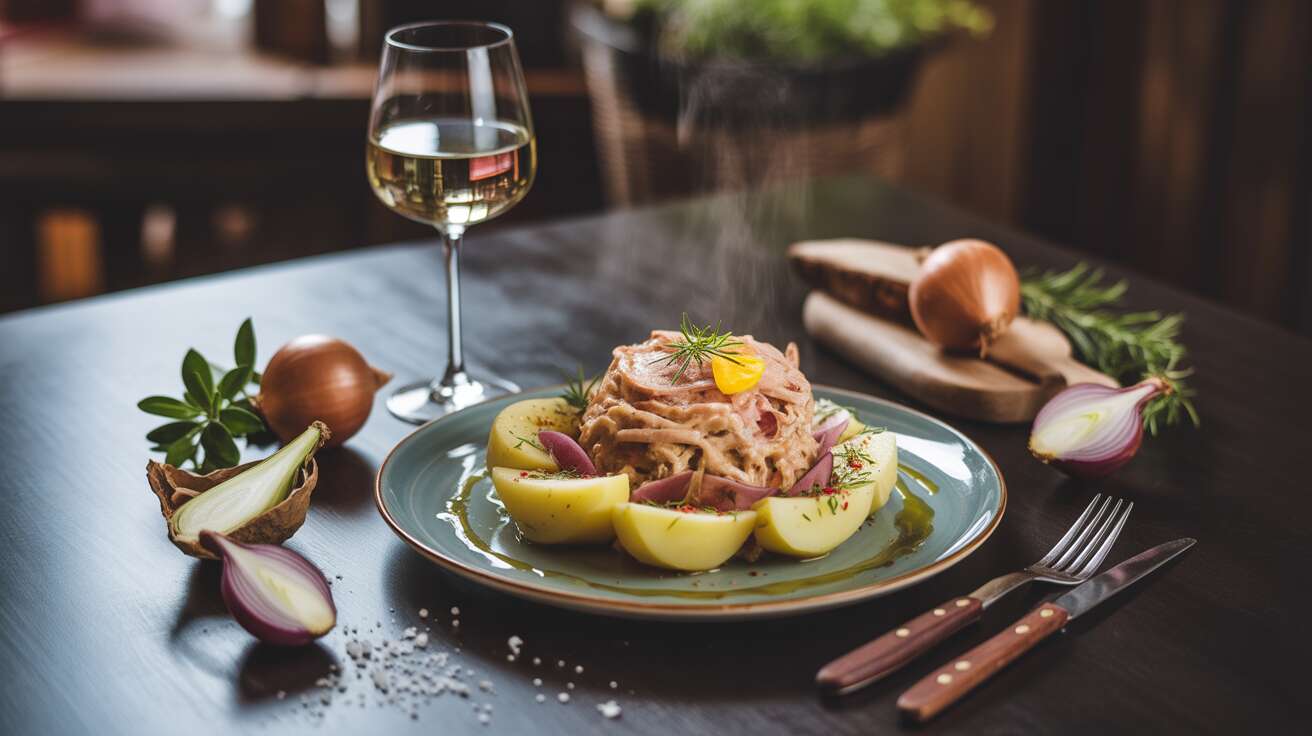 Choucroute alsacienne légère sans charcuterie : saveurs d'Alsace sans viande