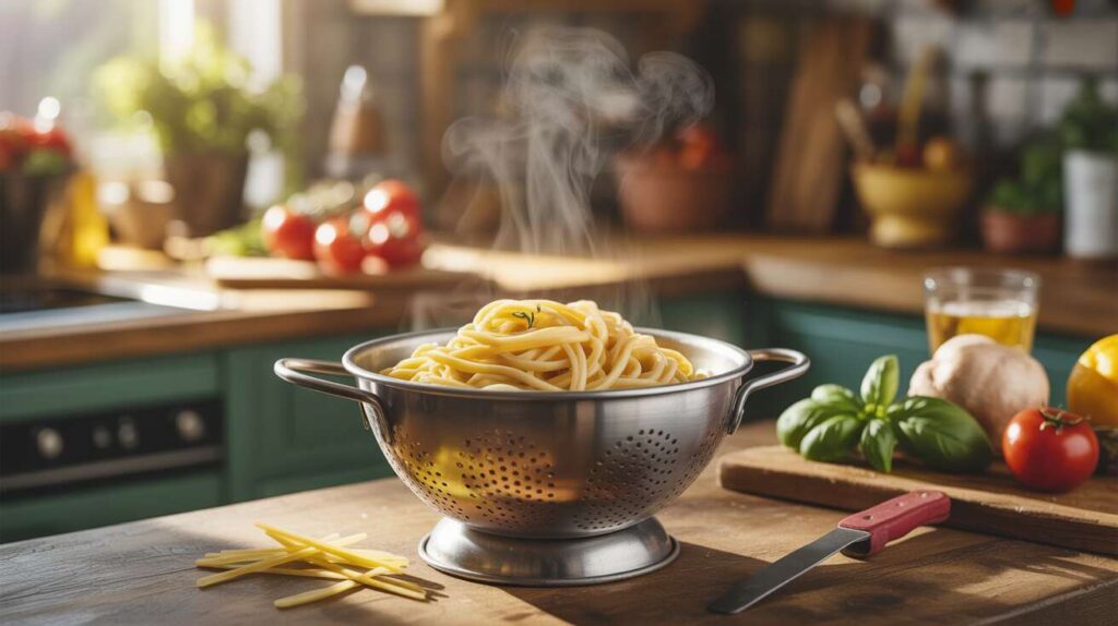 Ne versez plus jamais d’eau froide sur vos pâtes : c’est une grave erreur