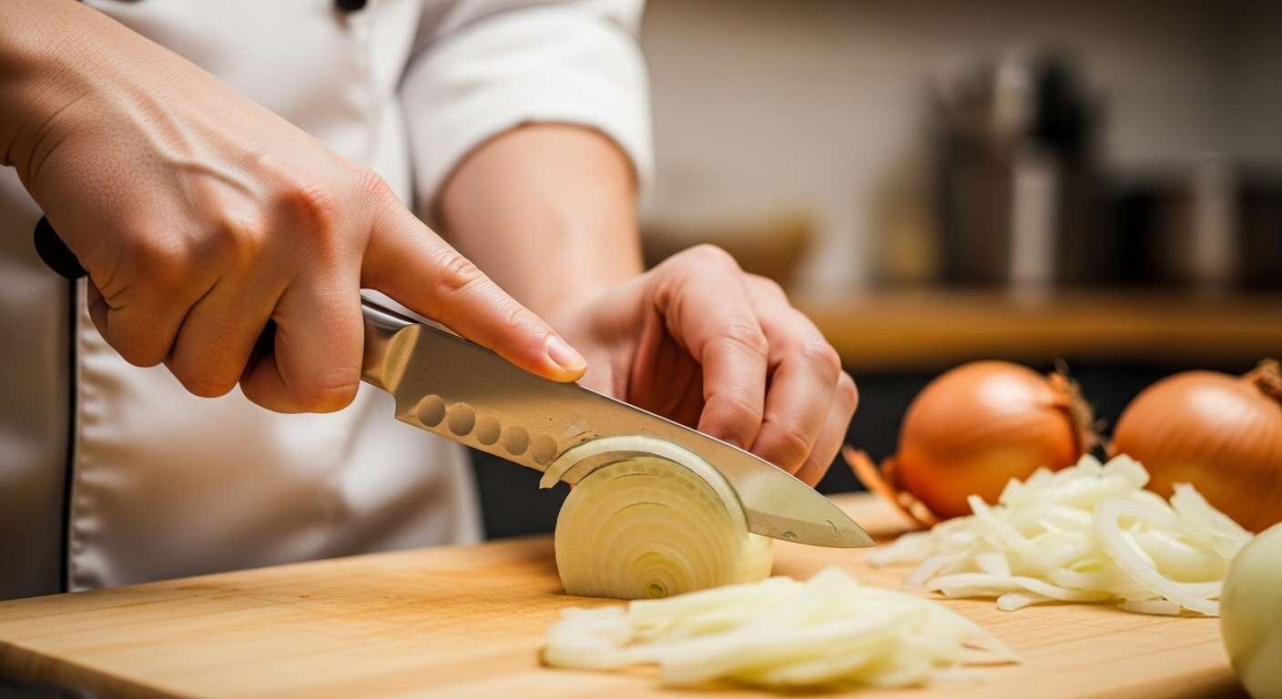 Ne coupez plus vos oignons de cette façon : vous perdez tout leur goût