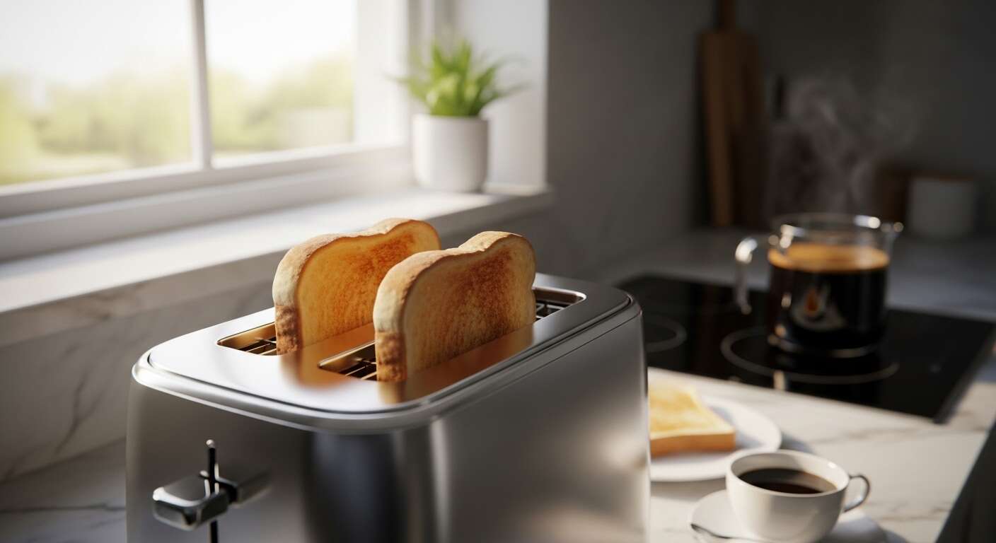 Cette astuce évite que le pain brûle au grille-pain