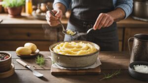 Ce geste simple rend les purées plus légères et aériennes