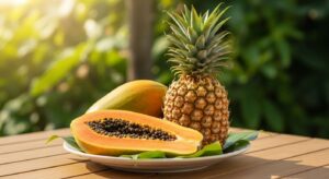Ce fruit tropical aide à digérer les repas copieux