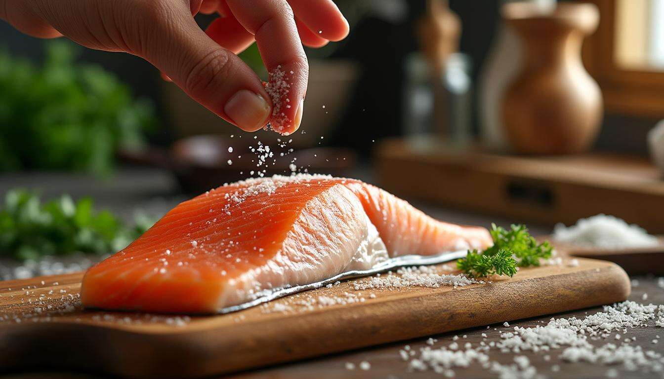 Ce petit truc à faire avant la cuisson du poisson évite qu’il colle à la poêle