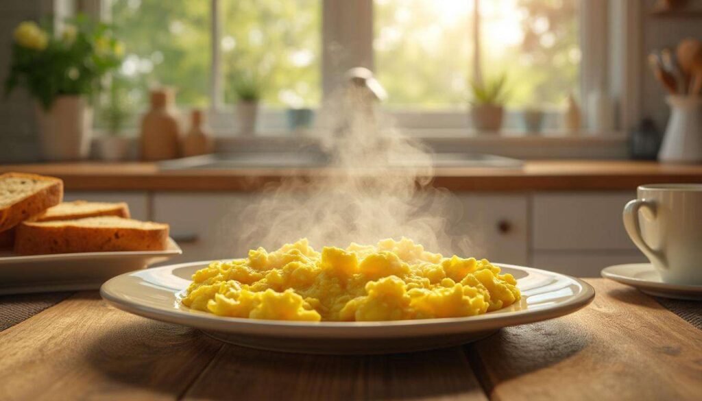 Pourquoi il ne faut jamais réchauffer les œufs brouillés