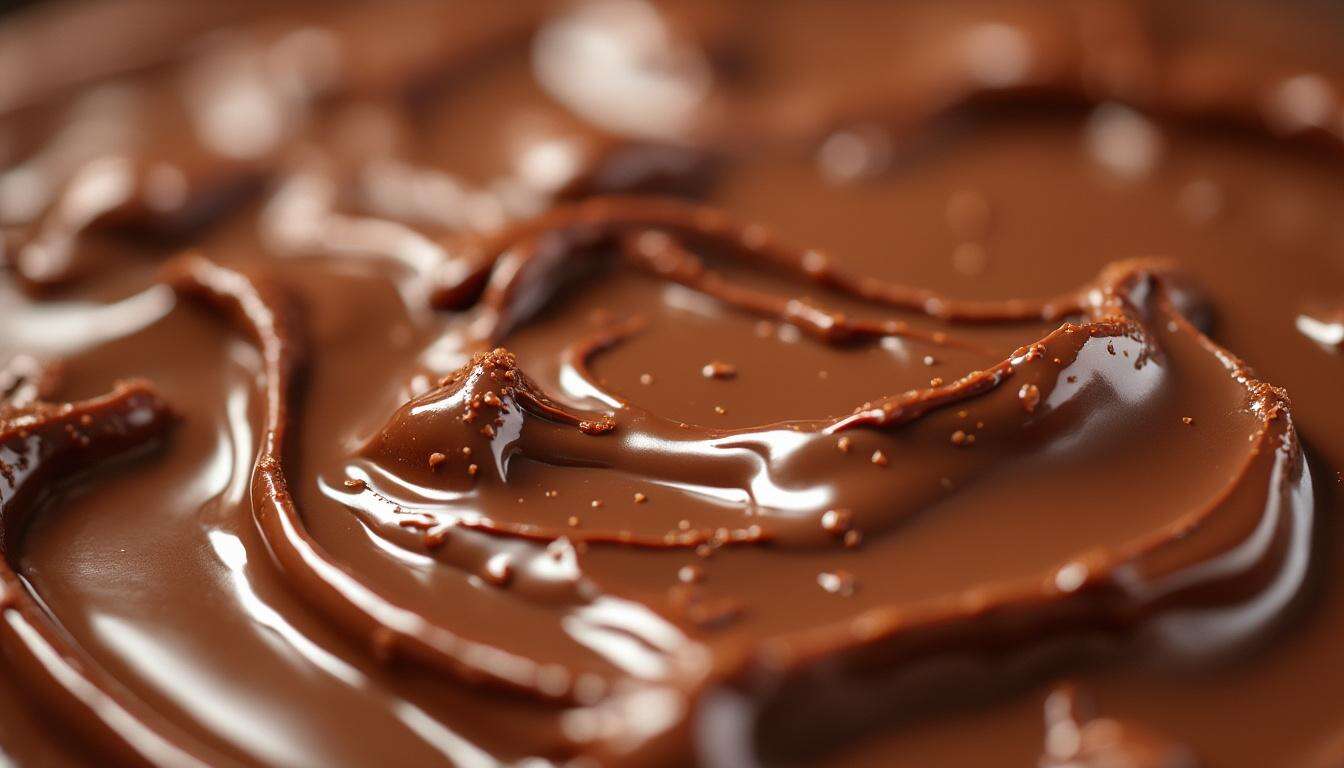 Le secret pour que le chocolat fondu reste brillant et lisse