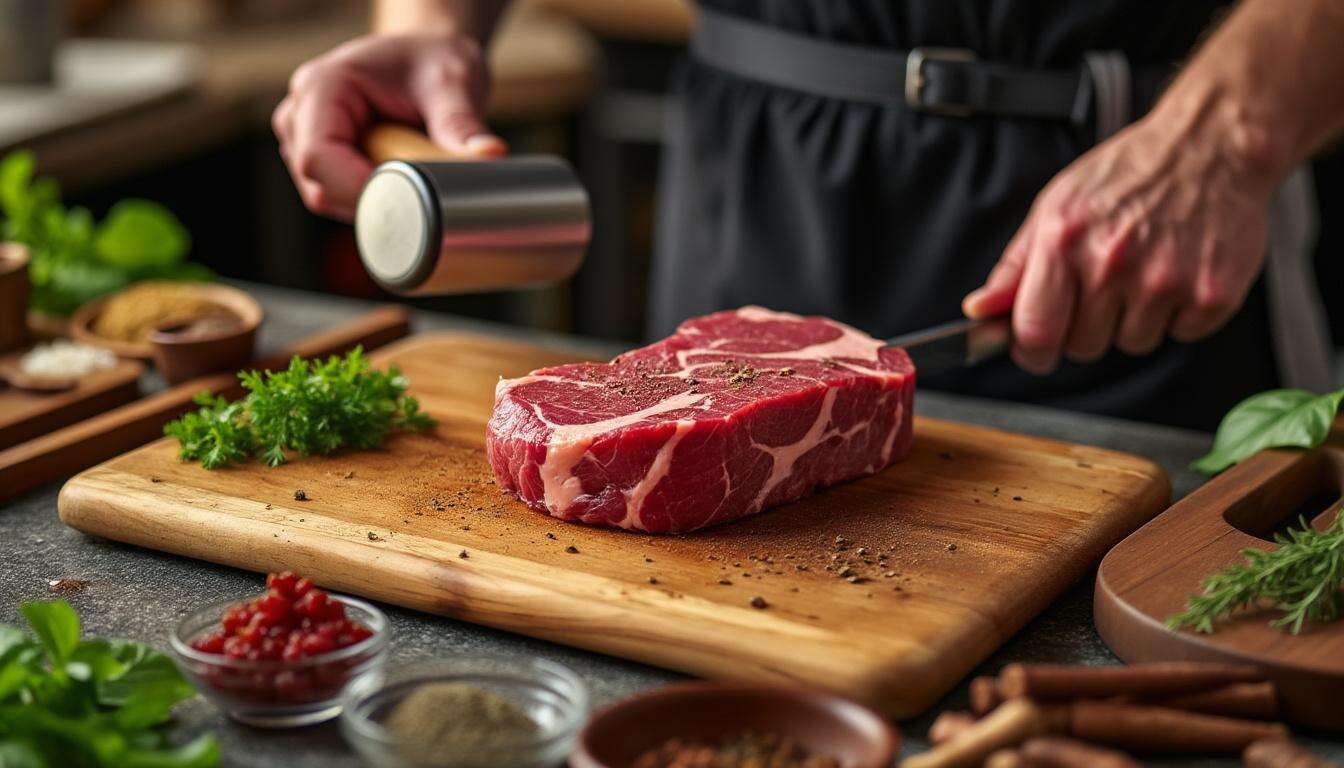 Le geste à faire avant de cuire la viande pour qu’elle reste tendre à cœur