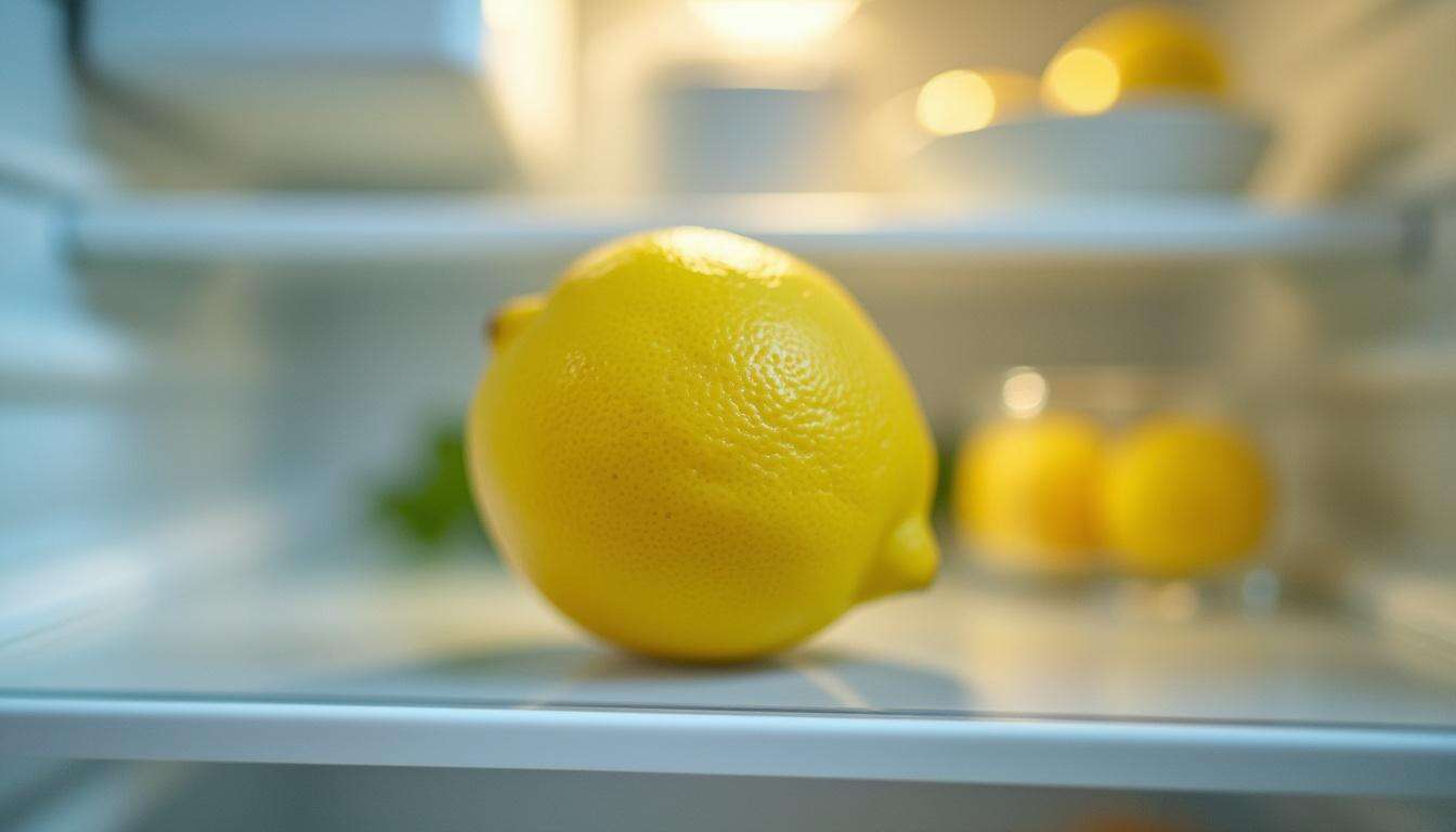 Ce simple fruit posé dans le frigo élimine les mauvaises odeurs naturellement