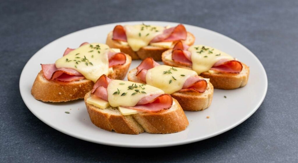 Tartine de fromage au jambon cuit : recette savoureuse