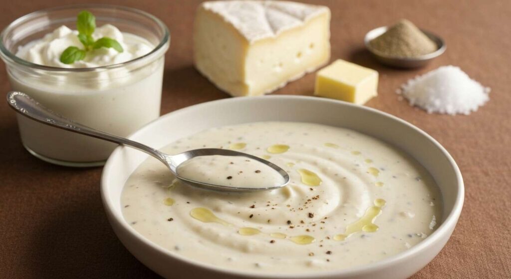 Sauce crémeuse au poivre et Saint-Nectaire : la recette parfaite