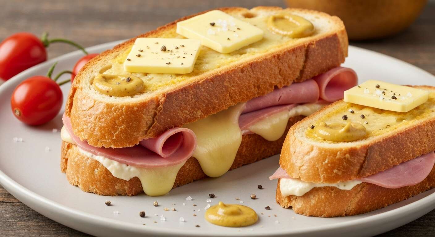 Recette : croque-Monsieur au Maroilles